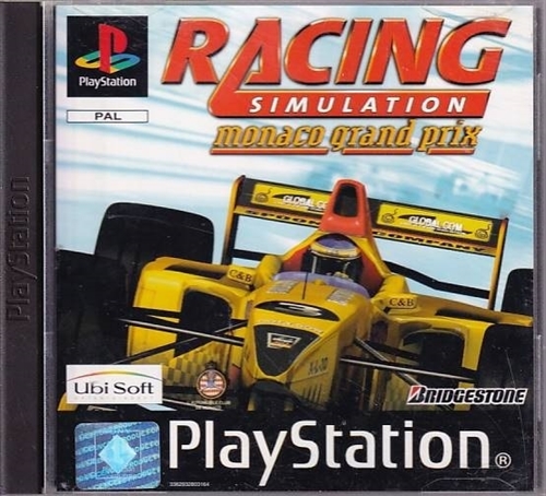 Racing Simulation Monaco Grand Prix - PS1 (B Grade) (Genbrug)